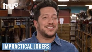 Impractical Jokers  Jerk Salesman Slings Insults [upl. by Zitah]