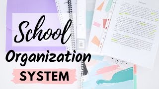 School Organization System amp Binder Setup 2019  Organization Tips For School [upl. by Babby512]