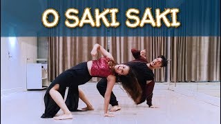 O SAKI SAKI  Nora Fatehi  Dance Cover  Vikas Paudel ft Nidhi Varavdekar [upl. by Auoy]