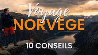 VOYAGE En NORVÈGE  10 Conseils  Notre Itinéraire [upl. by Einafats466]