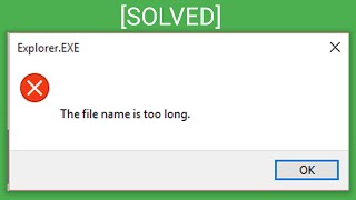 How to fix Path Too Long and File Name is Too Long errors in Windows [upl. by Morra]