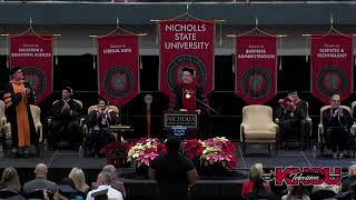 Nicholls State University  Commencement Fall 2023 [upl. by Tnilf242]