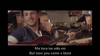 An eisai ena asteri with lyrics and english translation  Nikos Vertis [upl. by Aruat]