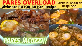 PARES OVERLOAD l BEEF PARES Recipe l PARES JACUZZI  Pares ni Master inspired [upl. by Even]