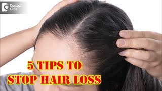 5 Tips on How To Stop Hair Loss And Regrow Hair Naturally  Dr Rasya Dixit  Doctors Circle [upl. by Eanert]