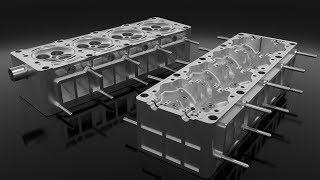 FreeCAD  Make This Cylinder Head JOKO ENGINEERING [upl. by Namurt]