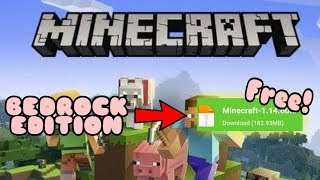 Minecraft Bedrock edition Download [upl. by Arbuckle]