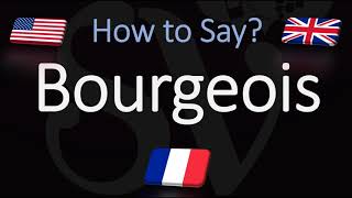 How to Pronounce Bourgeois CORRECTLY English amp French Pronunciation [upl. by Polly415]