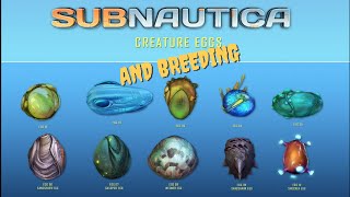 SUBNAUTICA ALL EGGS [upl. by Edson]