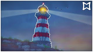 ► How To Build A Working Lighthouse In Minecraft  Survival Build [upl. by Rollet]