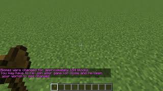 How to Change Biome in WorldEdit [upl. by Evangelin]