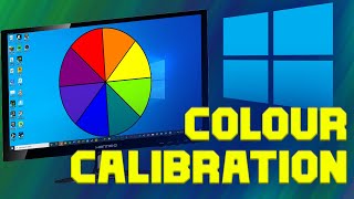 Monitor Calibration on Windows 10  Adjust Colour Settings [upl. by Nelia985]