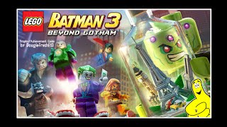 LEGO Batman 3 Beyond Gotham TrophyAchievement List  HTG [upl. by Golub591]