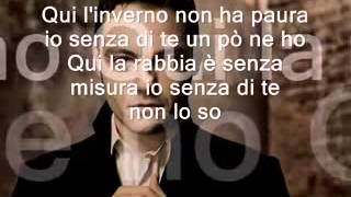 PERDONO tiziano ferro lyric official video [upl. by Bloom]