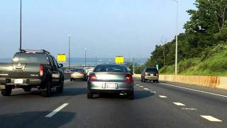 Woodrow Wilson Memorial Bridge westbound [upl. by Poucher77]