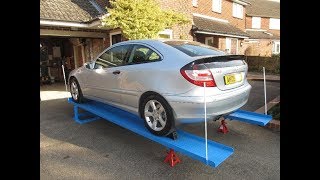 Homemade Car Service Ramps [upl. by Emanuela]