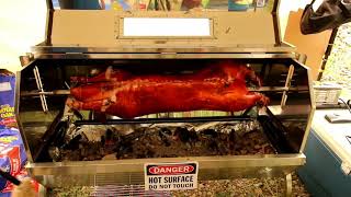 Rotisserie Roasted Pig Lechon [upl. by Assili387]