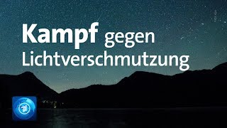 Kampf gegen Lichtverschmutzung Fulda ist erste deutsche quotSternenstadtquot [upl. by Reham]