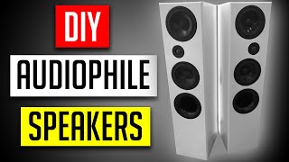 DIY floor standing speakers with plans [upl. by Armond]