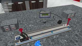 Física Mecânica  Experimento MRU no VirtualLab [upl. by Ymmij833]