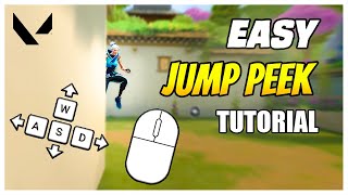 Learn HOW TO JUMP PEEK in Valorant under 60 SECONDS  Valorant Jump Peek TutorialGuide [upl. by John925]