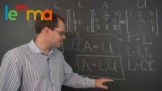 Linear Algebra 13e The LU Decomposition [upl. by Naamana]