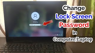 laptop ka password kaise change kare  How To Change Laptop Password [upl. by Llehcim]