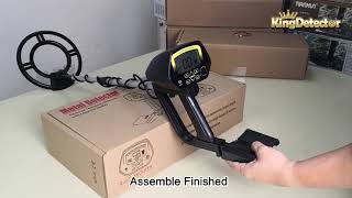 A Video for MD4060 metal detector Assembling Adjusting amp Air Test [upl. by Aisital680]