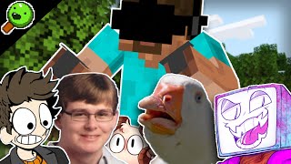 I invited YouTubers to play Minecraft VR and this happened [upl. by Aduhey]