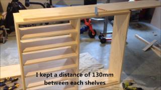 DIY Making A Shoe Cabinet [upl. by Ambrosine]