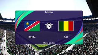 Namibia vs Mali 24012024 Africa Cup of Nations PES 2021 [upl. by Bendix443]