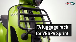 Gepäckträger FA für Vespa Sprint  Primavera  Montage [upl. by Llerrod219]