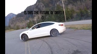 HOW GOOD ARE TESLA MODEL 3s FOR DRIFTING [upl. by Magdaia]