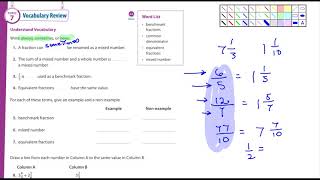 Envision Math 5th grade Chapter 7 Review [upl. by Eidahs462]