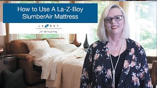 How to Use The LaZBoy SlumberAir Mattress  Inflate amp Deflate [upl. by Bayless]