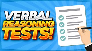 HOW TO PASS Verbal Reasoning Tests Verbal Reasoning Test Questions and Answers [upl. by Reggy]