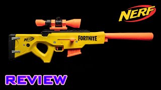 REVIEW Nerf Fortnite BASRL  SNIPER RIFLE BROS [upl. by Galloway]