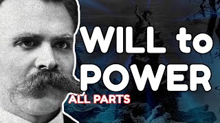 NIETZSCHE Will to Power Explained all parts [upl. by Ynettirb]