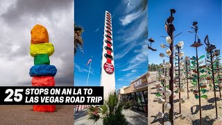 25 Stops on a Los Angeles to Las Vegas Road Trip [upl. by Singband]