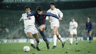 Gary Lineker hattrick stuns Real Madrid [upl. by Anilorac]