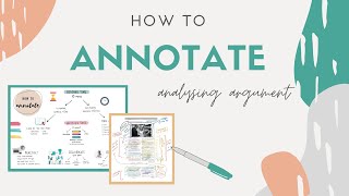 How to Annotate a Text for Argument and Language Analysis [upl. by Arand]