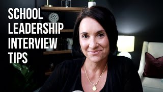 How to Interview for a School Leadership Position  Kathleen Jasper [upl. by Euqinue]