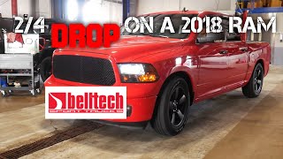 BELLTECH LOWERED 2018 RAM 1500 [upl. by Luiza]