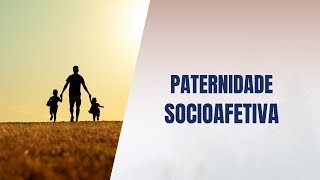 Paternidade socioafetiva [upl. by Janey]