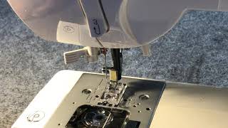 HowTo Install Sewing Machine Needle Threader [upl. by Noillimaxam]