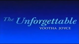 THE UNFORGETTABLE YOOTHA JOYCE Documentary  2001 [upl. by Hokanson]