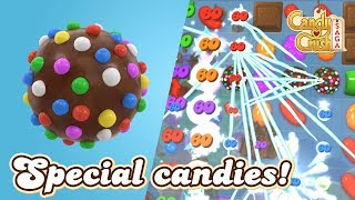 Candy Crush Saga – Create Special Candies [upl. by Romelda877]