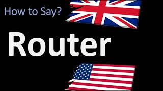 How to Pronounce Router CORRECTLY [upl. by Laefar]