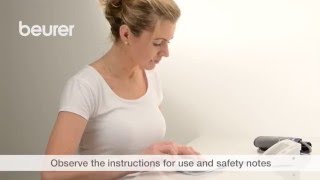 Quick Start Video for the BM 57 blood pressure monitor from Beurer [upl. by Tori]