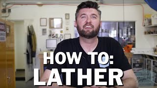 Beginner Wet Shaving How To Lather Crash Course [upl. by Marlon]